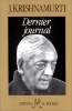 Dernier journal, Jiddu Krishnamurti