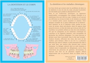 Planche plastifiée La Dentition et le corps (A5)